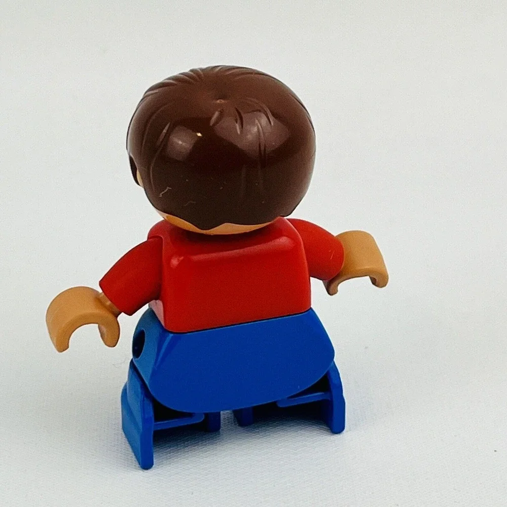 LEGO Duplo 10906‎ Tropical Island William Boy Red Hoodie Replacement Figure Only